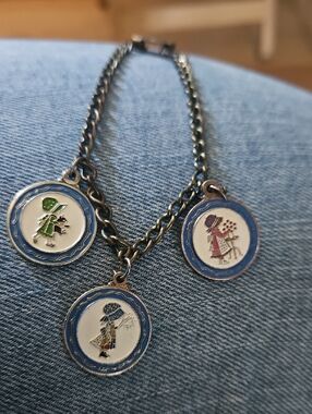 1970's Holly Hobbie Charm Bracelet
